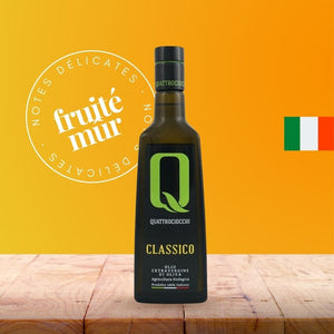 Moulin Quattrociocchi, Italie, Fruité vert 500 ml Huile d'olive vierge extra "Classico"