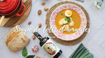 Soupe de lotte aux amandes