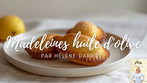 [Sucré] Madeleines au citron & huile d'olive par Hélène Darroze