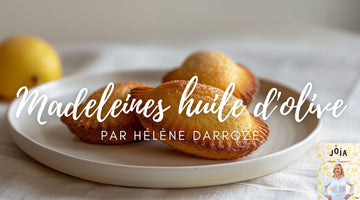 [Sucré] Madeleines au citron & huile d'olive par Hélène Darroze