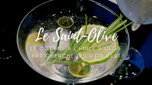 [Apéritif] Notre cocktail signature, le Saint-Olive