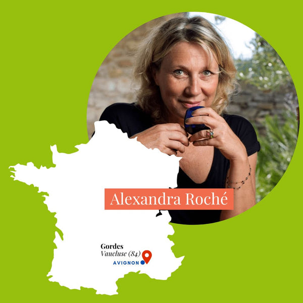 Productrice d'huile d'olive Alexandra Roché