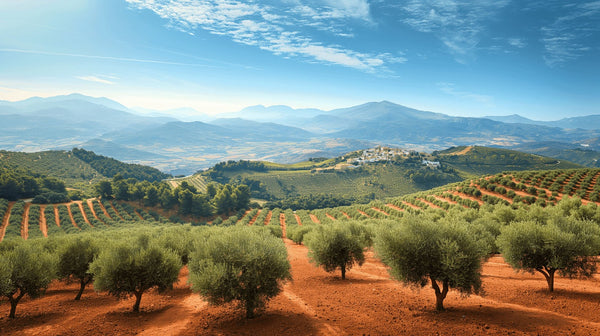 champ d'olivier producteur huile d'olive vierge extra