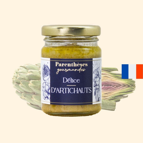 Délice d'artichauts 80g  - Parenthèses Gourmandes - Origine France, epicerie fine, tartinable, apéro, aperitif