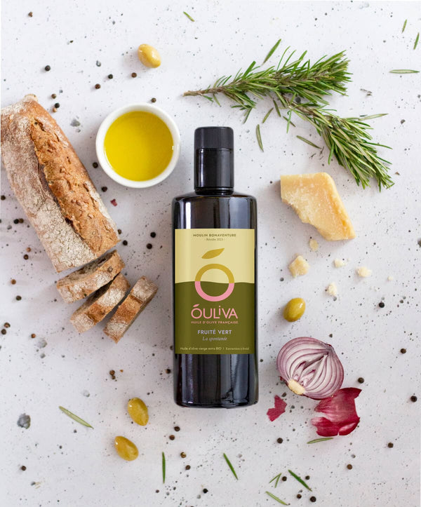 Huile d'olive vierge extra BIO Fruité vert - Ouliva 50CL