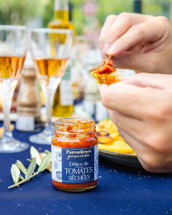 délice de tomates séchées, tartinable 