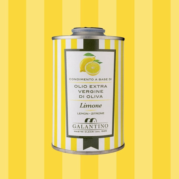 Huile d'olive Galantino aromatisée au citron
