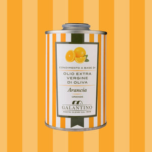 Huile d'olive aromatisée à l'orange